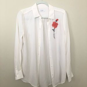 Equipment silk dress shirt NWT